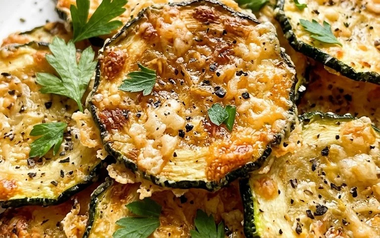 Crispy Baked Zucchini Chips
