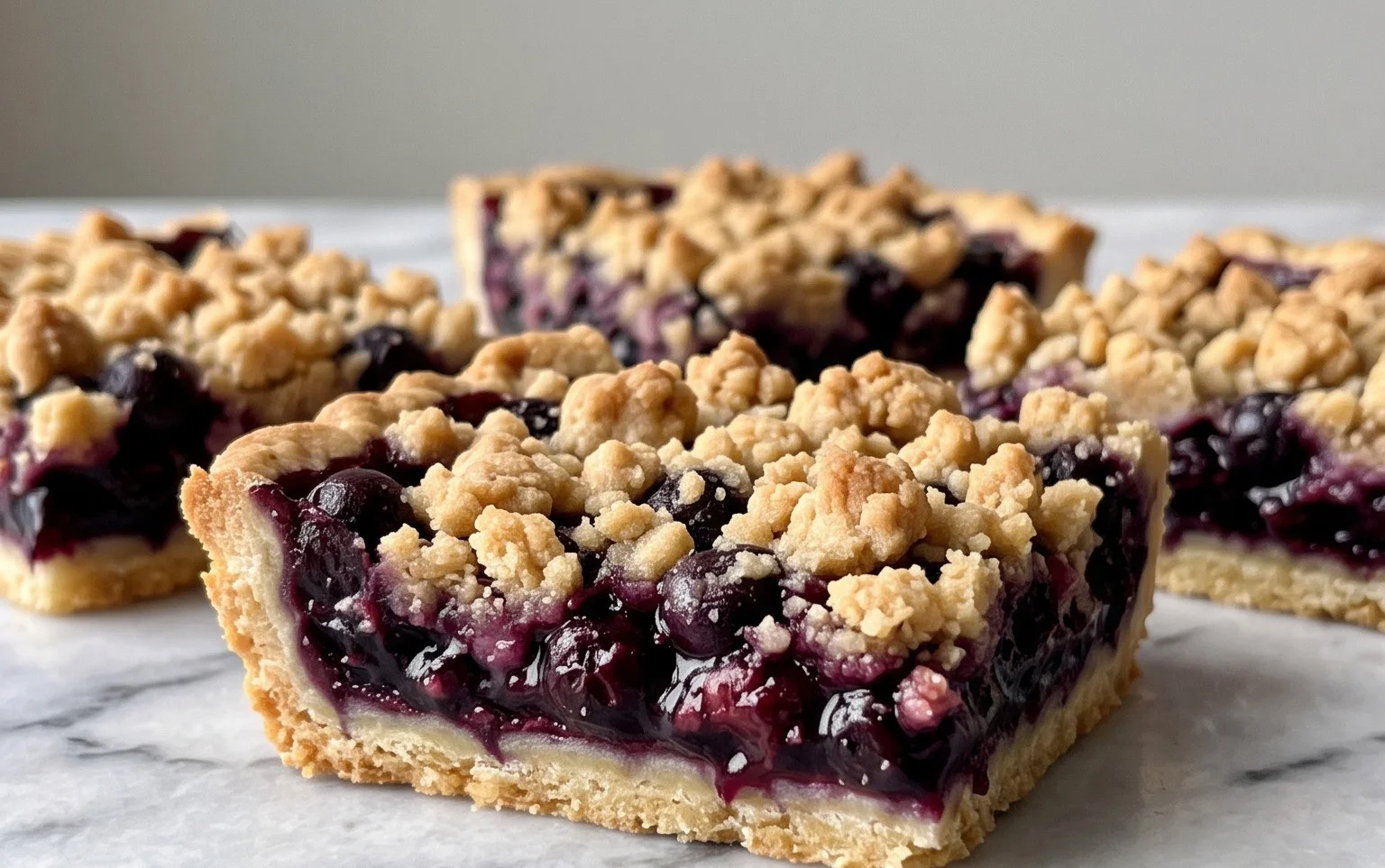 Easy Blueberry Pie Bars