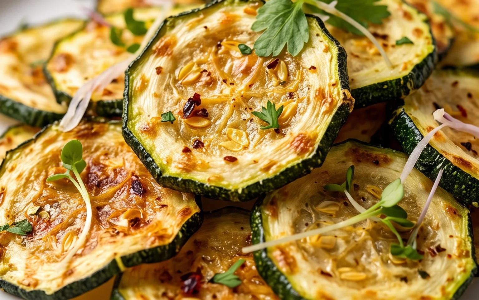 Baked Zucchini Chips