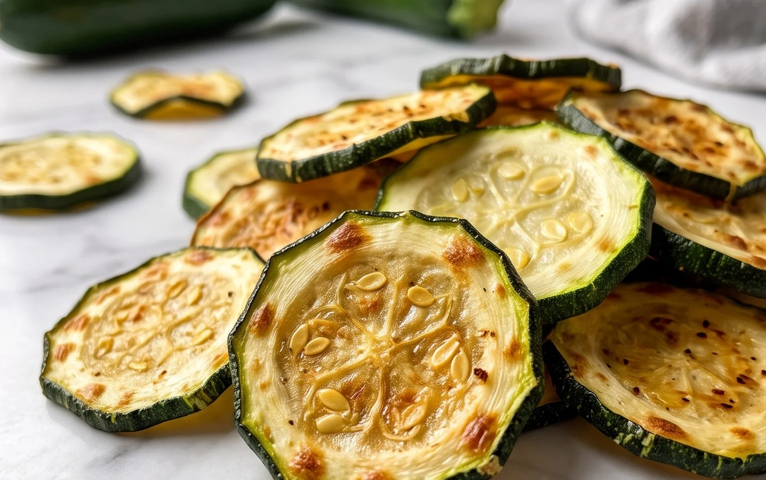 Baked Zucchini Chips