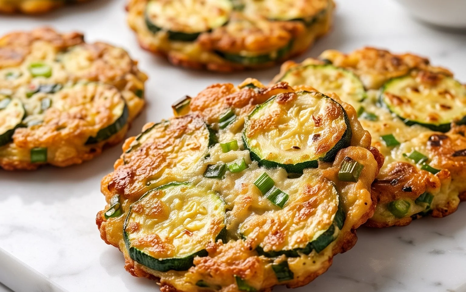 Quick & Easy Korean Zucchini Fritters (Hobak Jeon)