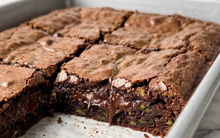 Chocolate Zucchini Brownies Recipe