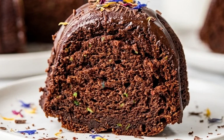 Chocolate Zucchini Bundt Cake 