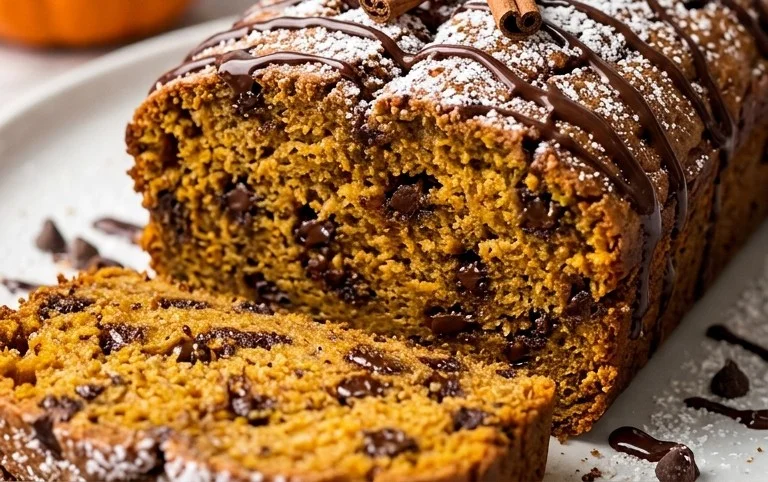Pumpkin Chocolate Chip Bread