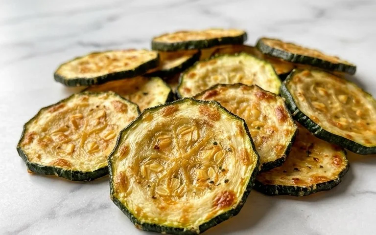 Crispy Baked Zucchini Chips